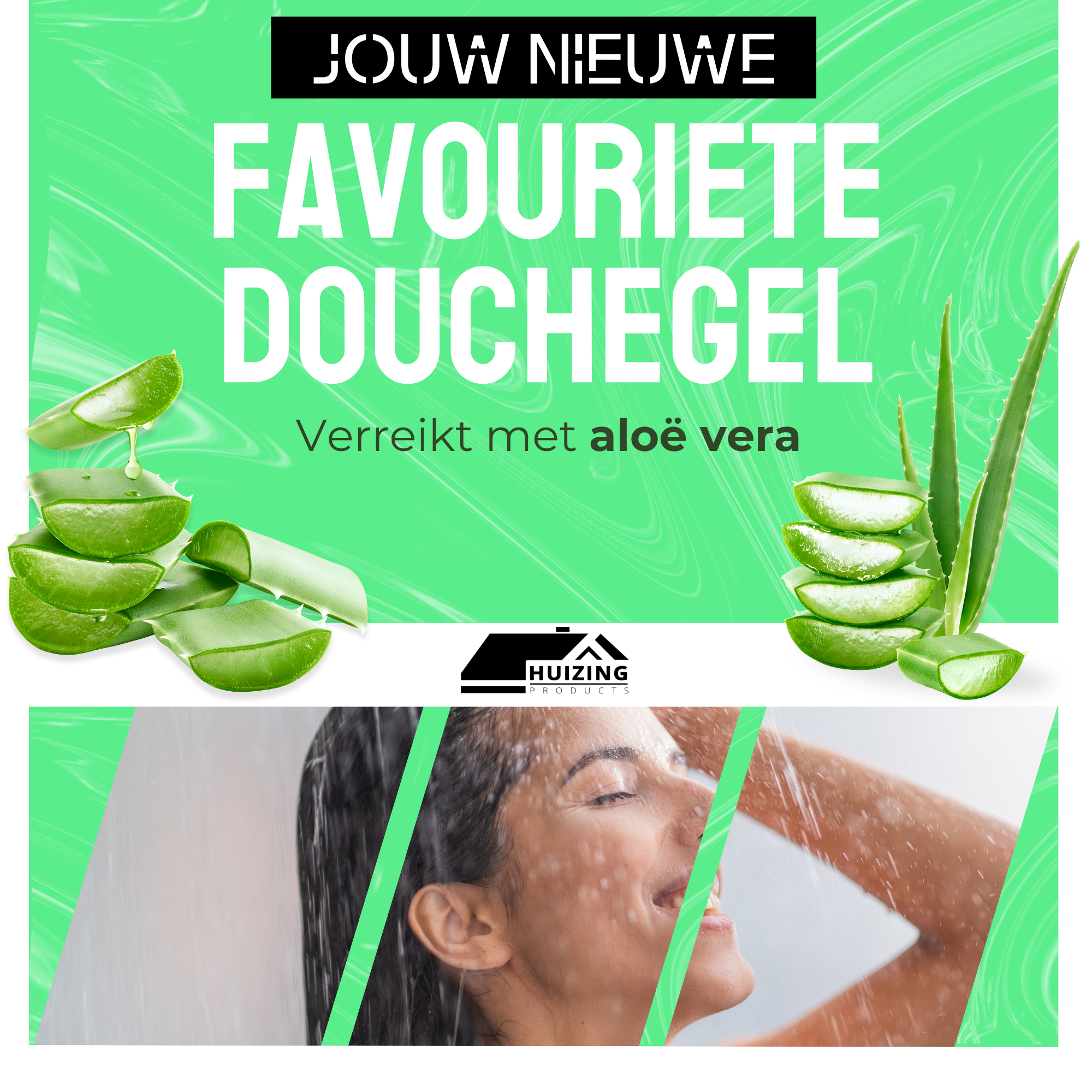 Uiercrème Bad & Douchegel 1 Liter