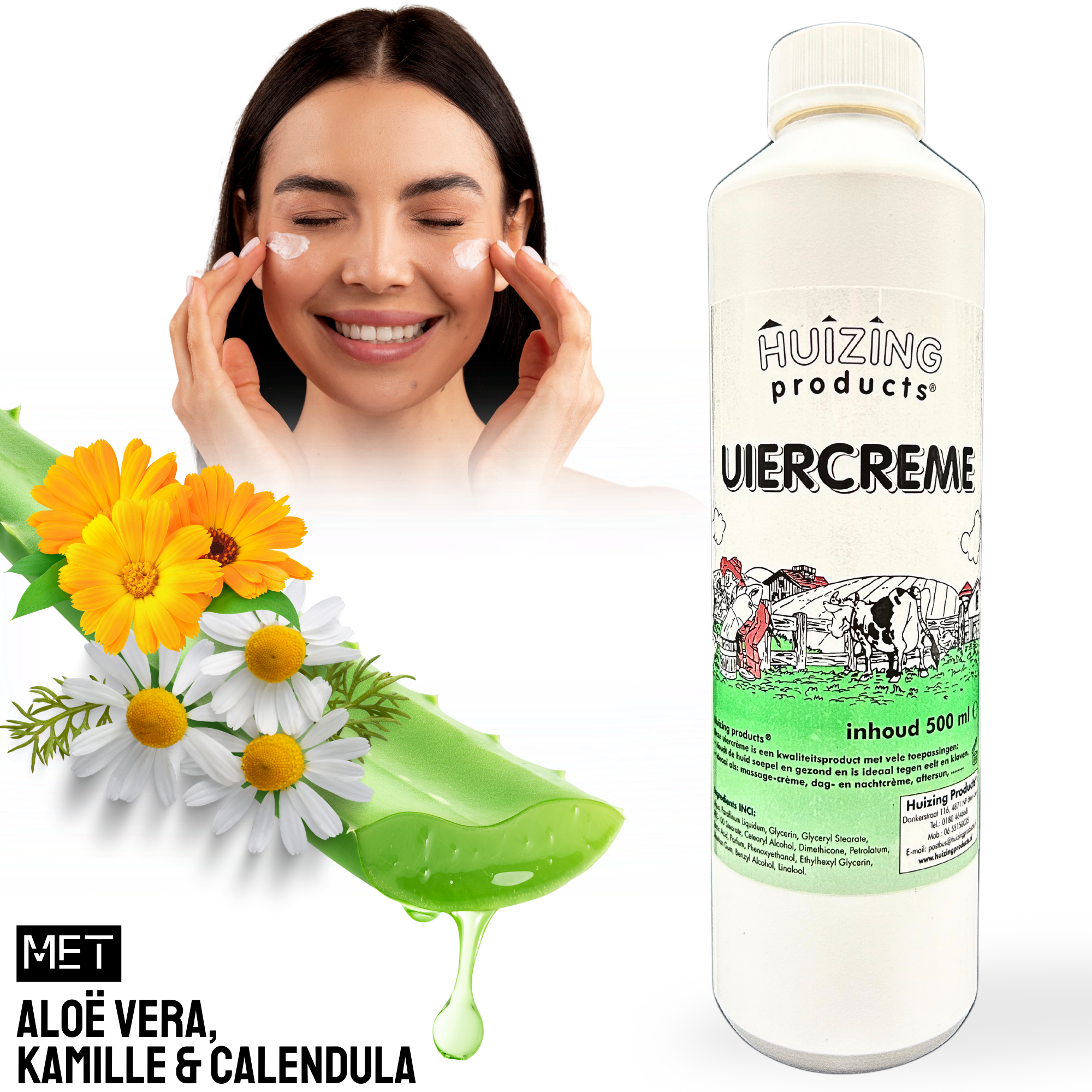 Uiercrème Navulling 500 ml