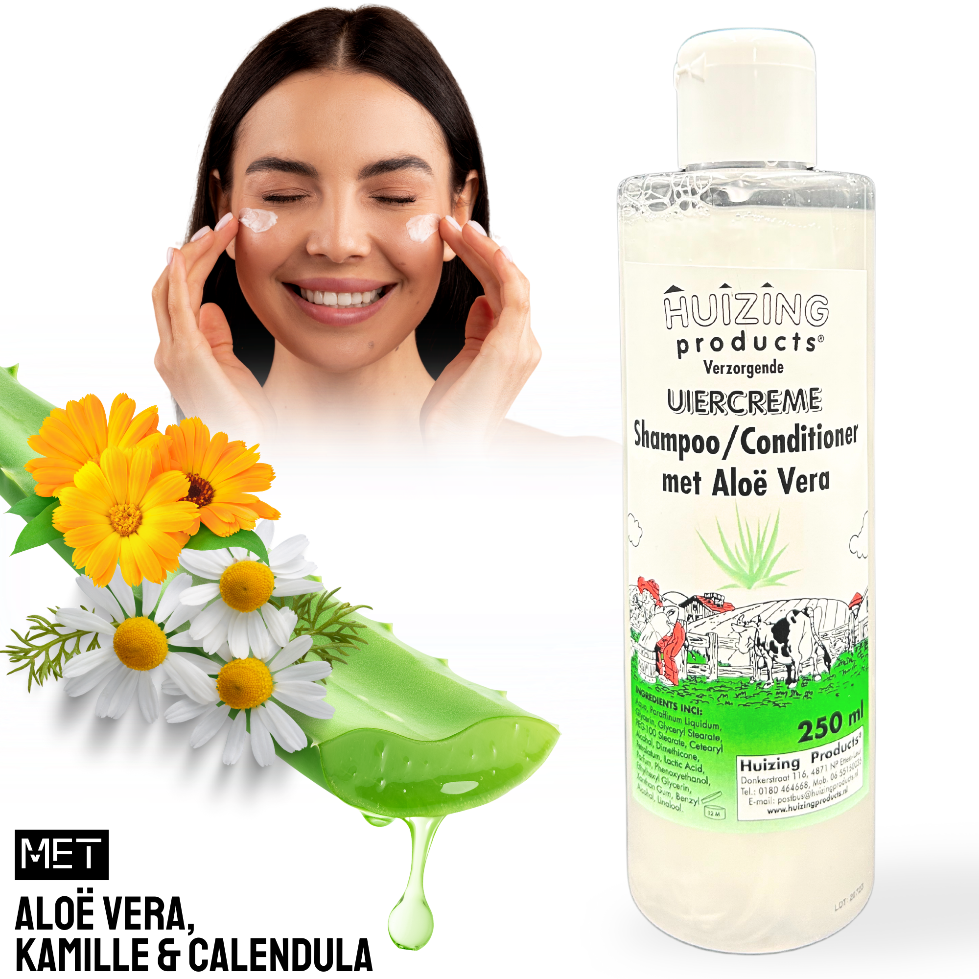 Uiercrème Shampoo 250 ml