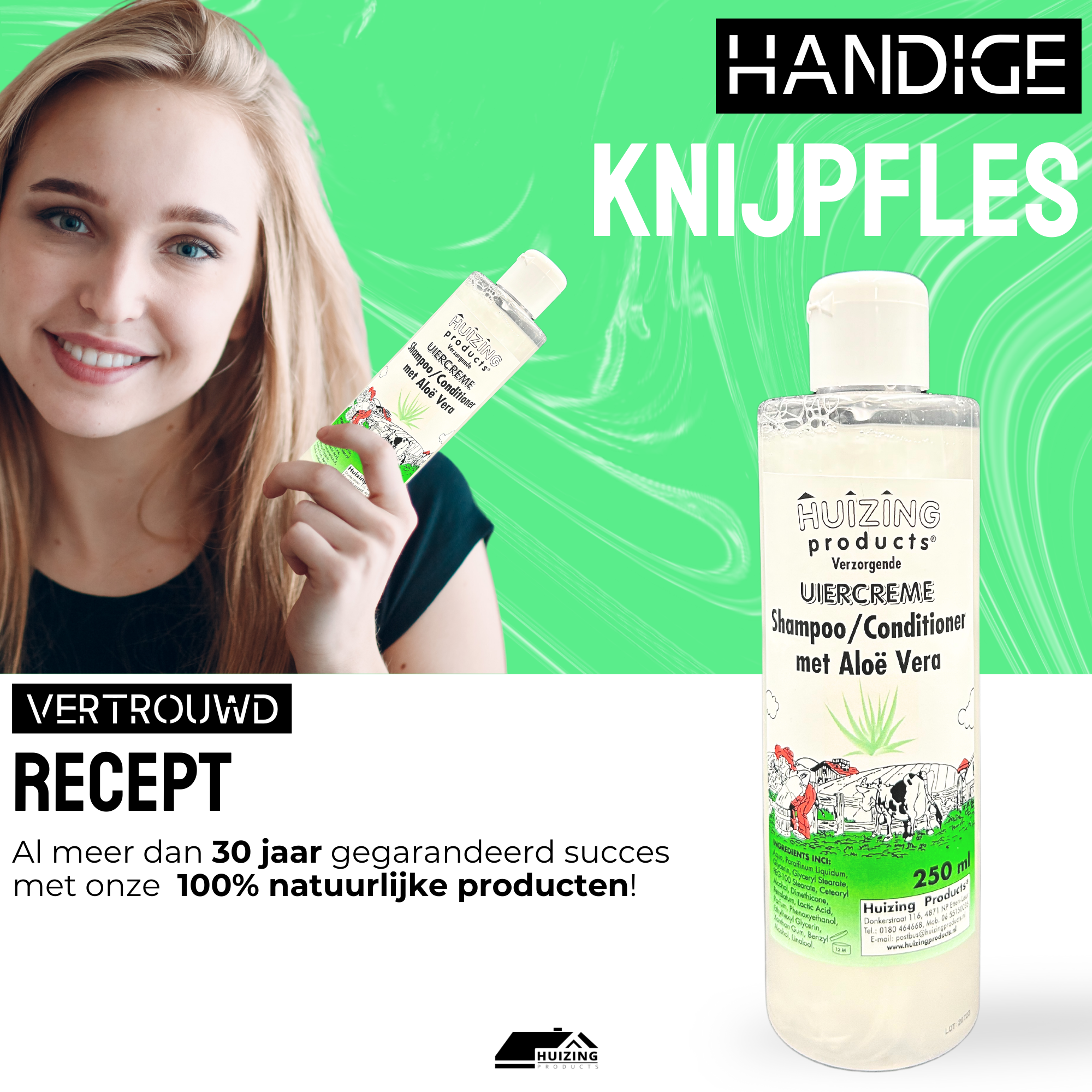 Uiercrème Shampoo 250 ml