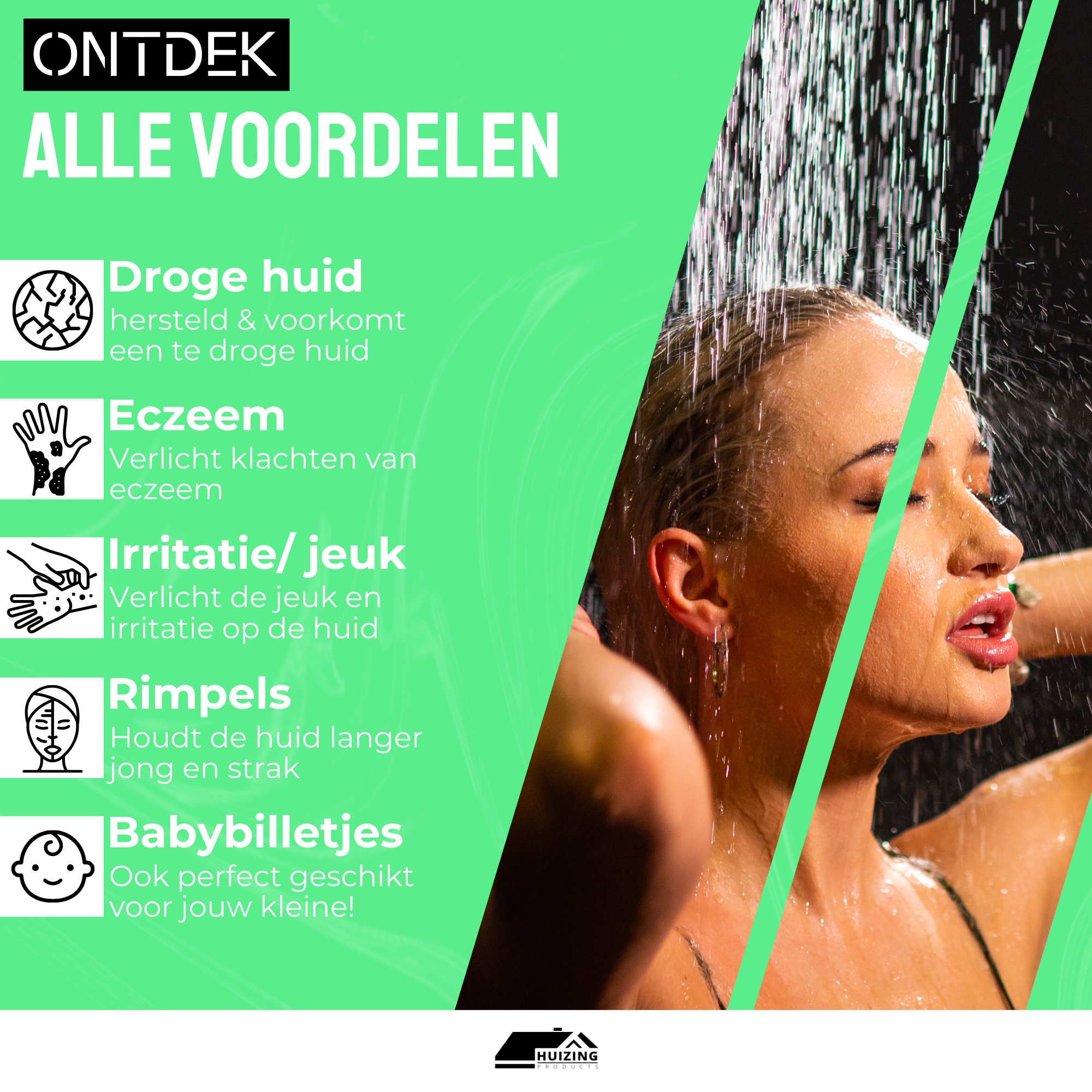 Uiercrème Bad & Douchegel 1 Liter